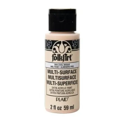 FolkArt Multi-Surface Acrylic Paint - 59 ml různé barvy Multi surface: COOL BISQUE Folkart