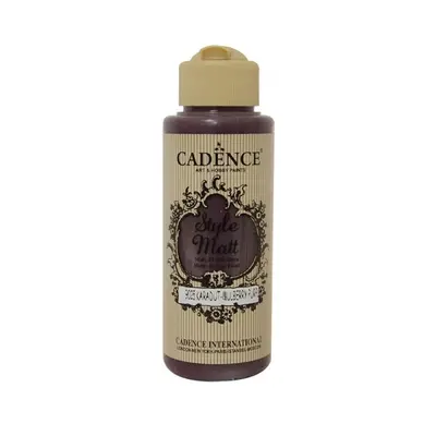 Matná akrylová barva Cadence Style Matt 120ml -mulberry purple fialová moruše Aladine