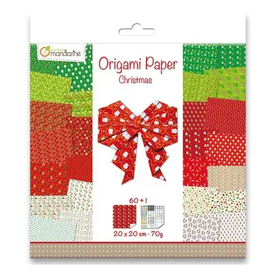 Sada papírů Clairefontaine Origami Christmas 1 60 listů Clairefontaine