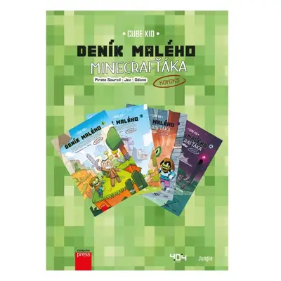 Deník malého Minecrafťáka: komiks komplet 1 Computer Press