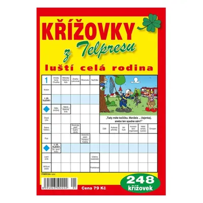 Křížovky z Telpresu luští celá rodina - 248 křížovek 1/2023 TELPRES, s.r.o.