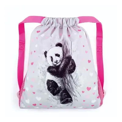 Školní sáček na přezůvky / tělocvik - panda BagMaster