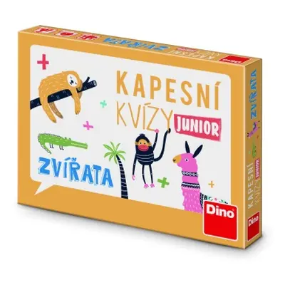 Kapesní kvízy junior – Zvířátka DINO