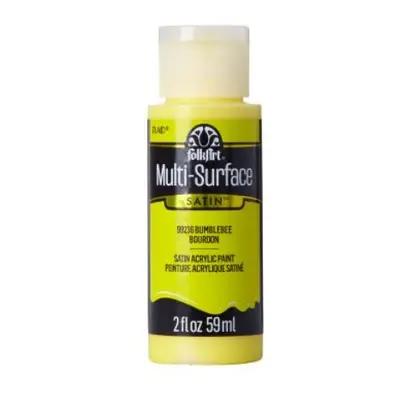 FolkArt Multi-Surface Acrylic Paint - 59 ml různé barvy Multi surface: BUMBLEBEE Folkart