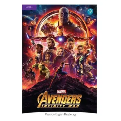 Pearson English Readers 5 Marvel Avengers Infinity War Book + Code Pack Edu-Ksiazka Sp. S.o.o.