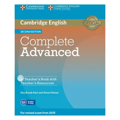 Complete Advanced 2nd Edition Teacher´s Book Cambridge University Press