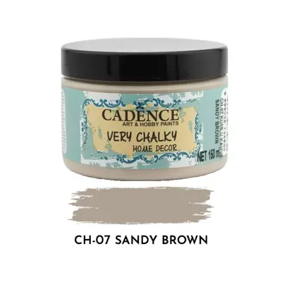 Křídová barva Cadence Very Chalky 150 ml - sandy brown písková Aladine