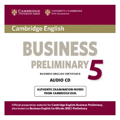 Cambridge BEC 5 Preliminary Audio CD Cambridge University Press