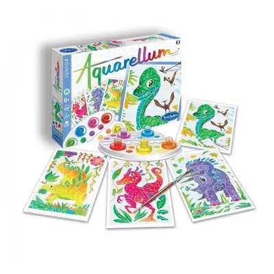 Akvarely junior - Dinosauři Montessori