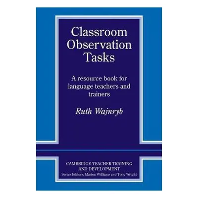 Classroom Observation Tasks PB Cambridge University Press