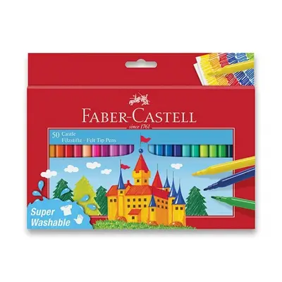 Fixy Castle 50 barev Faber-Castell