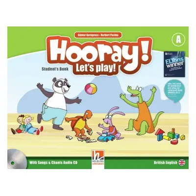 HOORAY, LET´S PLAY! A STUDENT´S BOOK WITH SONGS a CHANTS AUDIO CD Helbling Languages