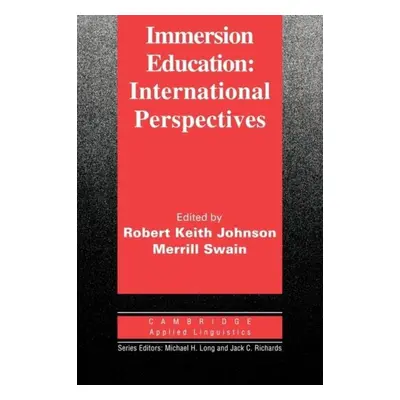 Immersion Education International Perspectives PB Cambridge University Press