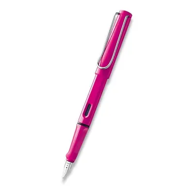 Lamy Safari Shiny Pink plnicí pero hrot LH LAMY