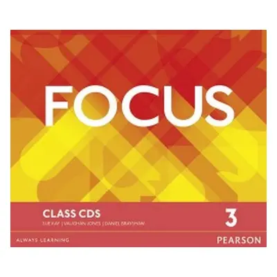 Focus 3 Class CDs Pearson