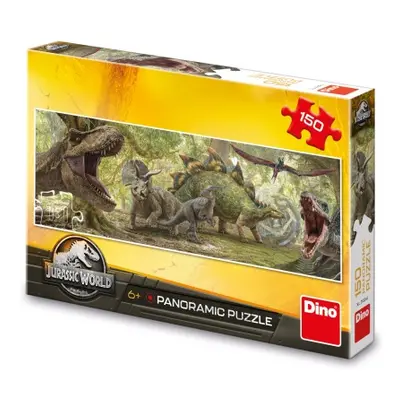 Puzzle Jurský Svět 150 dílků panoramic DINO