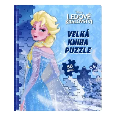 Ledové království - Velká kniha puzzle Alicanto