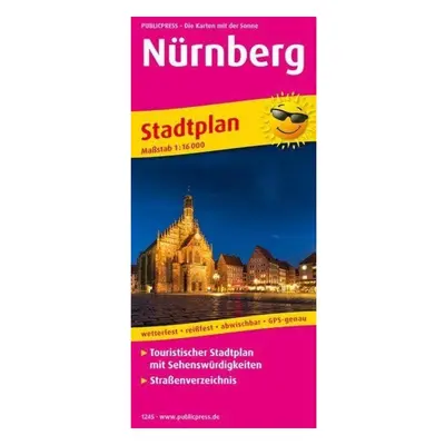 Norimberk 1:16 000 / plán města Freytag-Berndt und Artaria KG