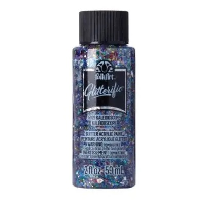 FolkArt Glitterific Acrylic Paint - Třpytivá akrylová barva 59 ml Glitterific: Kaleidescope Folk