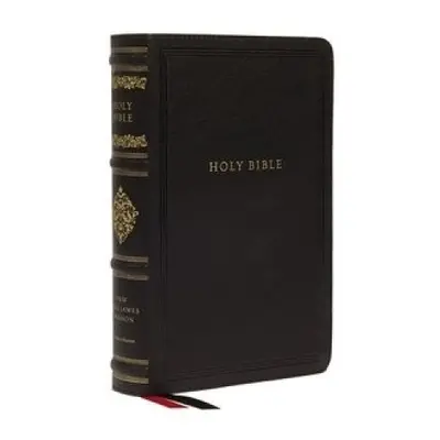 NKJV, Personal Size Reference Bible, Sovereign Collection, Leathersoft, Black, Red Letter, Comfo