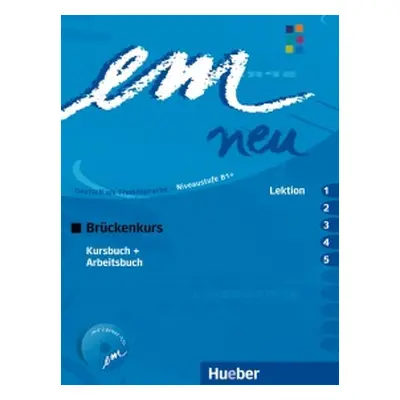 em neu 2008 Brückenkurs KB+AB, L. 1-5 + CD Hueber Verlag