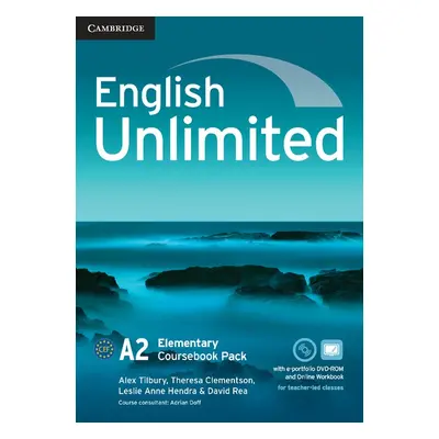 English Unlimited Elementary Coursebook with e-Portfolio and Online Workbook Cambridge Universit