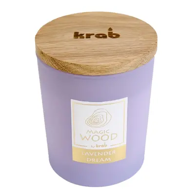 Svíčka Magic Wood s dřevěným knotem - Lavender Dream 300g Anděl Přerov s.r.o.