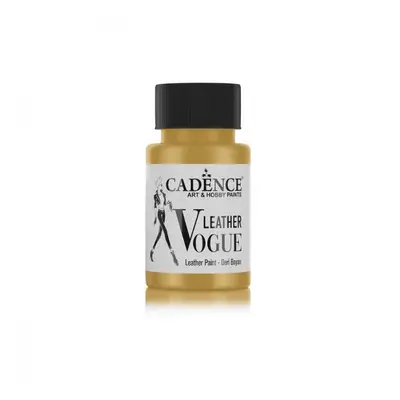 Metalická barva Leather Vogue, 50 ml - zlatá Aladine