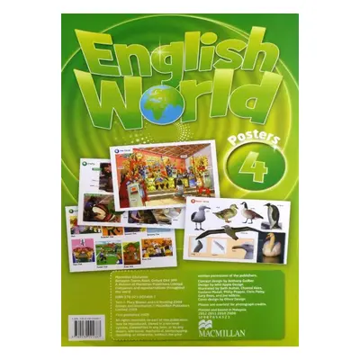 English World 4 Posters Macmillan