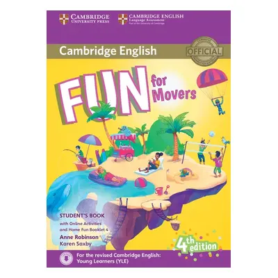 Fun for Movers Student´s Book with Home Booklet and online activities Cambridge University Press