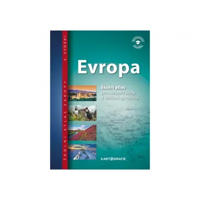 Evropa – atlas pro ZŠ a víceletá gymnázia Kartografie