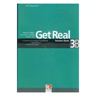 GET REAL COMBO 3B Teacher´s Book B + Audio CD Helbling Languages