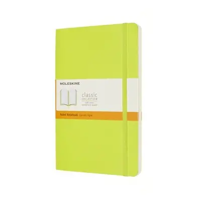 Moleskine Large Ruled Softcover Notebook, Lemon Green Moleskine