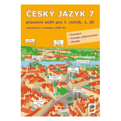 Český jazyk 7, 1. díl (pracovní sešit) - 7-56 NOVÁ ŠKOLA, s.r.o