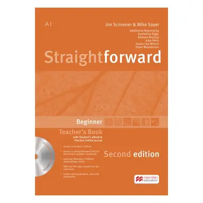 Straightforward 2nd Edition Beginner Teacher´s Book + eBook Pack Macmillan