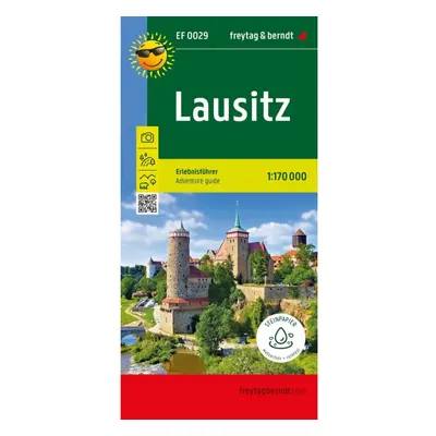 Lausitz, Erlebnisführer 1:170 000 / mapa s průvodcem Freytag-Berndt und Artaria KG