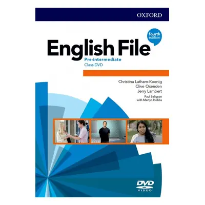 English File Fourth Edition Pre-Intermediate Plus Class DVD Oxford University Press