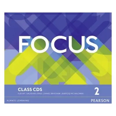 Focus 2 Class CDs Pearson