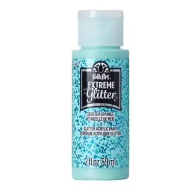 FolkArt Extreme Glitter 58 ml Barva: SEA SPARKLE Folkart