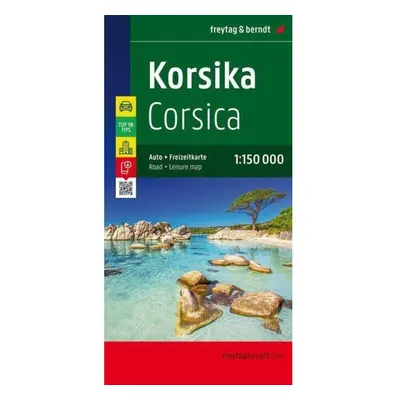 AK 0407 Korsika 1:150 000 / automapa + mapa volného času FREYTAG-BERNDT, spol. s r.o.