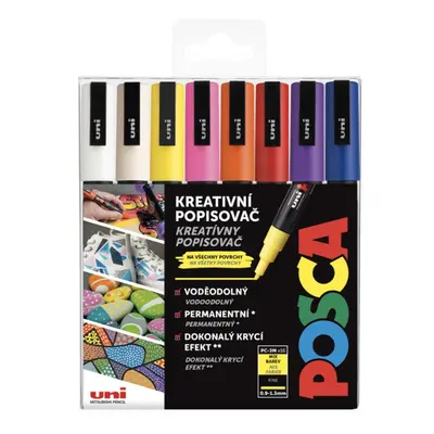 POSCA akrylový popisovač PC-3M MIX barev 16 kusů POSCA