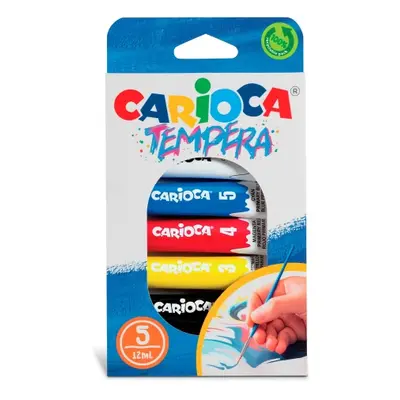 Carioca Temperové barvy 5 x 12 ml Carioca