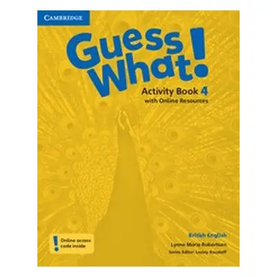 Guess What! Level 4 Activity Book with Online Resources British English Cambridge University Pre