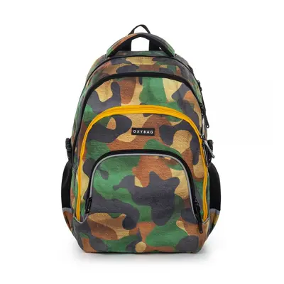 Studentský batoh OXY SCOOLER Camo KARTONPP