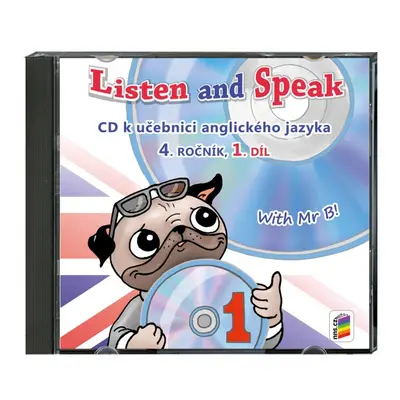 CD Listen and speak with Mr B! 1. díl (4-82-1) NOVÁ ŠKOLA, s.r.o