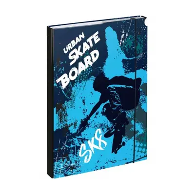 BAAGL Desky na školní sešity A4 Skateboard Presco Group