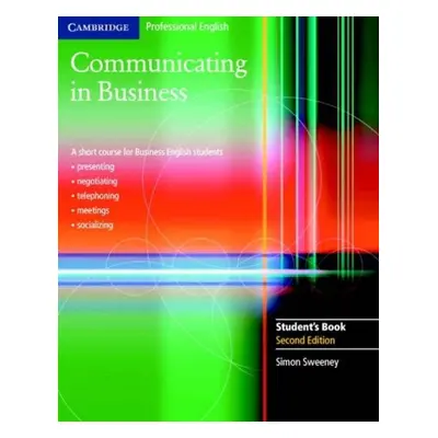 Communicating in Business 2nd Edition Students Book Cambridge University Press