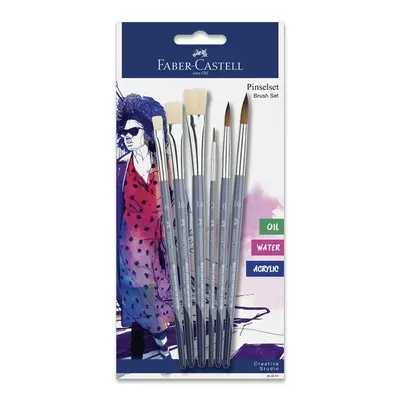 Sada štětců Faber-Castell Brush Set 6 ks Faber-Castell