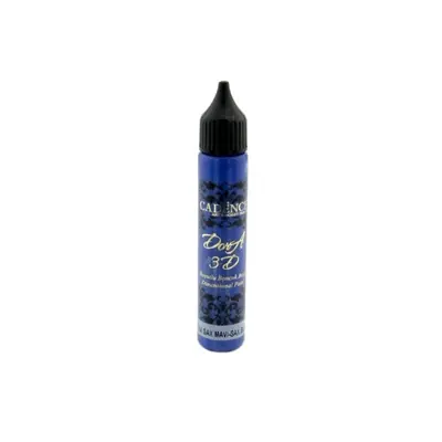 Metalická kontura a 3D barva blue modrá 25 ml Aladine