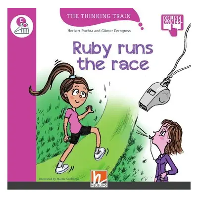 Thinking Train Level E Ruby runs the race Helbling Languages